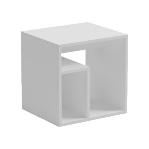 pak-230-000182-2 ΒΟΗΘΗΤΙΚΟ ΤΡΑΠΕΖΙ DOUBLO PAKOWORLD ΛΕΥΚΟ 40X35X40ΕΚ
