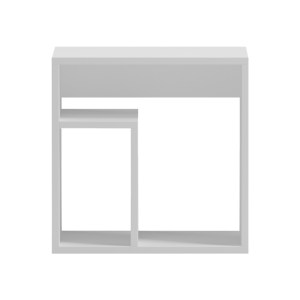 pak-230-000182-3 ΒΟΗΘΗΤΙΚΟ ΤΡΑΠΕΖΙ DOUBLO PAKOWORLD ΛΕΥΚΟ 40X35X40ΕΚ