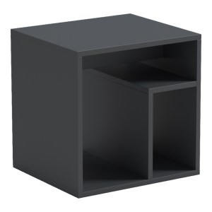 pak-230-000184-3 ΚΟΜΟΔΙΝΟ DOUBLO PAKOWORLD ΑΝΘΡΑΚΙ 40X35X40ΕΚ