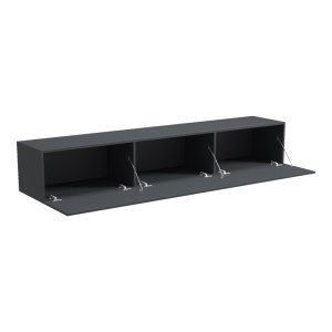 pak-230-000196-1 ΕΠΙΠΛΟ ΤΗΛΕΟΡΑΣΗΣ ΕΠΙΤΟΙΧΙΟ ΜΕ LED RIVAL PAKOWORLD ΑΝΘΡΑΚΙ 180X35X30ΕΚ