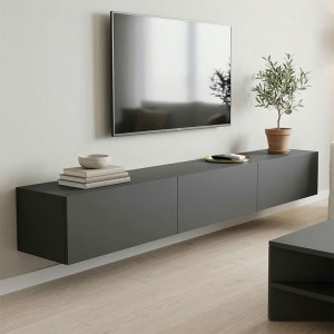 pak-230-000197 ΕΠΙΠΛΟ ΤΗΛΕΟΡΑΣΗΣ ΕΠΙΤΟΙΧΙΟ ΜΕ LED RIVAL PAKOWORLD ΛΕΥΚΟ 210X35X30ΕΚ