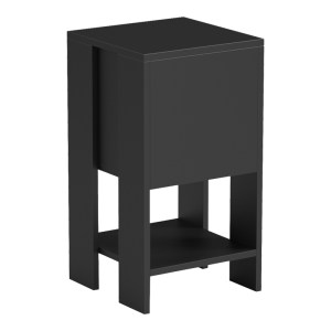 pak-230-000226 ΚΟΜΟΔΙΝΟ REPPO PAKOWORLD ΜΑΥΡΟ 30X30X55ΕΚ