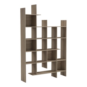 pak-230-000228 ΒΙΒΛΙΟΘΗΚΗ MANCO PAKOWORLD SONOMA 122X25.5X188ΕΚ