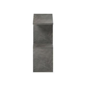 pak-230-000232-4 ΒΟΗΘΗΤΙΚΟ ΤΡΑΠΕΖΙ-ΒΙΒΛΙΟΘΗΚΗ WESMOL PAKOWORLD ΑΝΘΡΑΚΙ ΟΨΗ ΜΑΡΜΑΡΟΥ 50X20X50ΕΚ