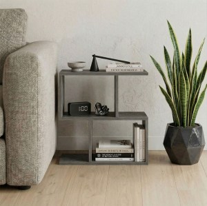 pak-230-000232 ΒΟΗΘΗΤΙΚΟ ΤΡΑΠΕΖΙ-ΒΙΒΛΙΟΘΗΚΗ WESMOL PAKOWORLD ΑΝΘΡΑΚΙ ΟΨΗ ΜΑΡΜΑΡΟΥ 50X20X50ΕΚ