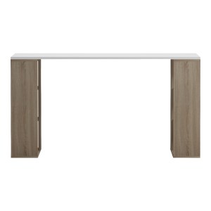 pak-230-000233-4 ΓΡΑΦΕΙΟ ΜΕ ΡΑΦΙΕΡΑ  COLMAR PAKOWORLD SONOMA-ΛΕΥΚΟ 140X60X75ΕΚ