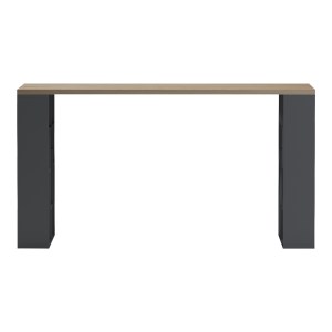 pak-230-000237-1 ΓΡΑΦΕΙΟ ΜΕ ΡΑΦΙΕΡΑ LABIRENT  PAKOWORLD ΑΝΘΡΑΚΙ-SONOMA 140X60X75ΕΚ