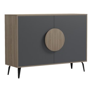 pak-230-000240-1 ΜΠΟΥΦΕΣ GORA PAKOWORLD SONOMA-ΑΝΘΡΑΚΙ 110X35.5X82ΕΚ