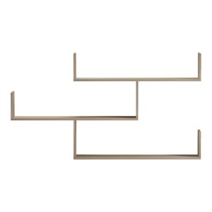 pak-230-000243-1 ΡΑΦΙΕΡΑ ΤΟΙΧΟΥ TIBER PAKOWORLD SONOMA 120X22X67ΕΚ
