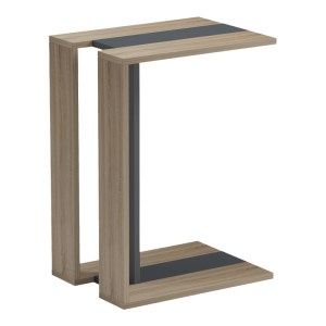 pak-230-000248-1 ΒΟΗΘΗΤΙΚΟ ΤΡΑΠΕΖΙ MUJU PAKOWORLD SONOMA- ΑΝΘΡΑΚΙ  30X40X55ΕΚ