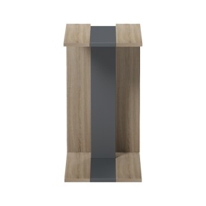 pak-230-000248-4 ΒΟΗΘΗΤΙΚΟ ΤΡΑΠΕΖΙ MUJU PAKOWORLD SONOMA- ΑΝΘΡΑΚΙ  30X40X55ΕΚ
