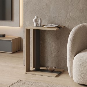 pak-230-000248 ΒΟΗΘΗΤΙΚΟ ΤΡΑΠΕΖΙ MUJU PAKOWORLD SONOMA- ΑΝΘΡΑΚΙ  30X40X55ΕΚ