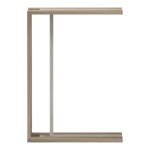 pak-230-000249-2 ΒΟΗΘΗΤΙΚΟ ΤΡΑΠΕΖΙ MUJU PAKOWORLD SONOMA- ΜΠΕΖ ΟΨΗ ΜΑΡΜΑΡΟΥ  30X40X55ΕΚ