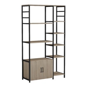 pak-230-000271-1 ΕΠΙΔΑΠΕΔΙΑ ΡΑΦΙΕΡΑ RANEA PAKOWORLD SONOMA-ΜΑΥΡΟ 85X32X150ΕΚ