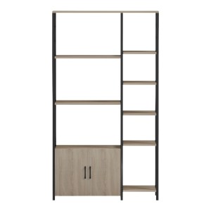 pak-230-000271-2 ΕΠΙΔΑΠΕΔΙΑ ΡΑΦΙΕΡΑ RANEA PAKOWORLD SONOMA-ΜΑΥΡΟ 85X32X150ΕΚ