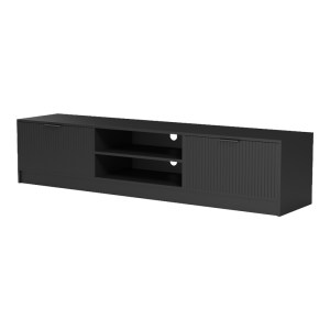 pak-230-000287-4 ΕΠΙΠΛΟ ΤΗΛΕΟΡΑΣΗΣ LEMARDO PAKOWORLD ΜΑΥΡΟ 180X40X40ΕΚ