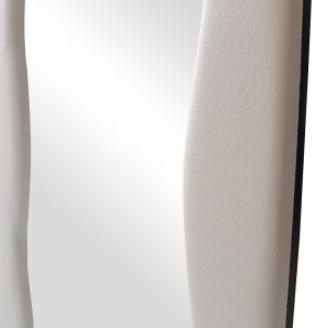 pak-233-000044-4 ΚΑΘΡΕΠΤΗΣ ΔΑΠΕΔΟΥ LEZOUR PAKOWORLD ΒΕΛΟΥΔΟ ΣΕ ΛΕΥΚΗ ΑΠΟΧΡΩΣΗ 50X5X170ΕΚ