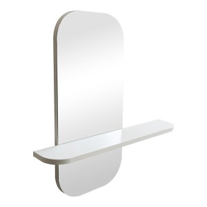 pak-233-000056 ΚΑΘΡΕΠΤΗΣ LUNARIA PAKOWORLD ΛΕΥΚΟ MDF 60X11.5X60ΕΚ