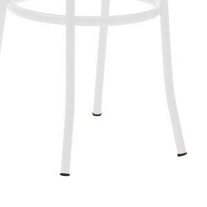 pak-243-000026-5 ΚΑΡΕΚΛΑ ΒΙΕΝΝΗΣ PAKOWORLD PE RATTAN ΜΠΕΖ-ΜΕΤΑΛΛΟ ΛΕΥΚΟ
