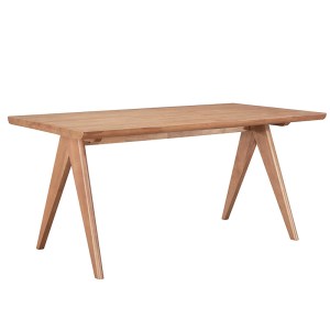 pak-247-000011-1 ΤΡΑΠΕΖΑΡΙΑ WINSLOW PAKOWORLD ΣΕΤ 5ΤΕΜ ΞΥΛΟ RUBBERWOOD ΑΝΟΙΧΤΟ ΚΑΡΥΔΙ 160X85X75ΕΚ