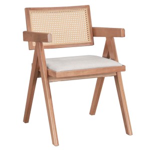 pak-247-000014-3 ΤΡΑΠΕΖΑΡΙΑ WINSLOW Ι PAKOWORLD ΣΕΤ 7ΤΕΜ ΞΥΛΟ RUBBERWOOD ΑΝΟΙΧΤΟ ΚΑΡΥΔΙ 160X85X75ΕΚ
