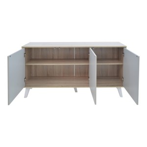 pak-248-000005-4 ΜΠΟΥΦΕΣ BILLIE PAKOWORLD SONOMA-ΓΚΡΙ 149X40X77ΕΚ