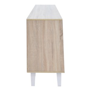 pak-248-000005-5 ΜΠΟΥΦΕΣ BILLIE PAKOWORLD SONOMA-ΓΚΡΙ 149X40X77ΕΚ