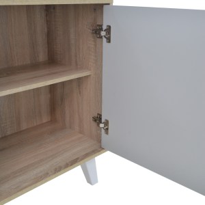 pak-248-000005-6 ΜΠΟΥΦΕΣ BILLIE PAKOWORLD SONOMA-ΓΚΡΙ 149X40X77ΕΚ