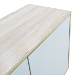 pak-248-000005-7 ΜΠΟΥΦΕΣ BILLIE PAKOWORLD SONOMA-ΓΚΡΙ 149X40X77ΕΚ