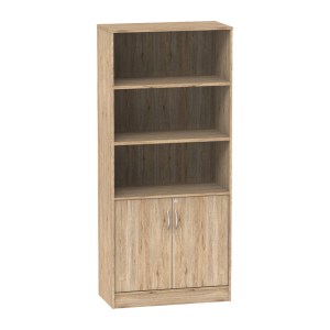 pak-248-000011 ΒΙΒΛΙΟΘΗΚΗ ANZE PAKOWORLD ΦΥΣΙΚΟ ΜΕΛΑΜΙΝΗΣ 80X40X180ΕΚ