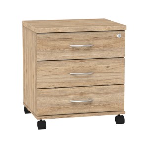 pak-248-000015 ΣΥΡΤΑΡΙΕΡΑ ΓΡΑΦΕΙΟΥ ΤΡΟΧΗΛΑΤΗ ΕΠΑΓΓΕΛΜΑΤΙΚΗ ANZE PAKOWORLD ΦΥΣΙΚΟ ΜΕΛΑΜΙΝΗΣ 48X38X53ΕΚ