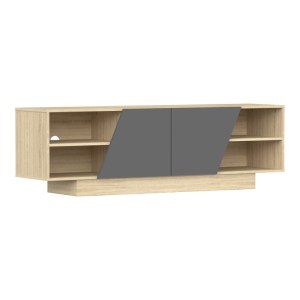 pak-248-000030-2 ΕΠΙΠΛΟ ΤΗΛΕΟΡΑΣΗΣ STEVIE PAKOWORLD SONOMA-ΑΝΘΡΑΚΙ 160X40X50ΕΚ