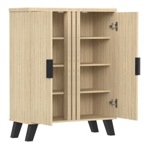 pak-248-000032-3 ΠΑΠΟΥΤΣΟΘΗΚΗ-ΝΤΟΥΛΑΠΙ SHOBY PAKOWORLD SONOMA 70.5X30X91ΕΚ