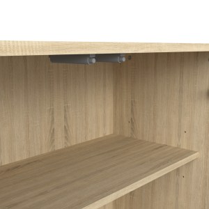 pak-248-000034-6 ΜΠΟΥΦΕΣ BILLIE PAKOWORLD SONOMA-ΑΝΘΡΑΚΙ149X40X77ΕΚ