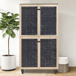 pak-249-000017-2 ΠΑΠΟΥΤΣΟΘΗΚΗ-ΝΤΟΥΛΑΠΙ RONAN PAKOWORLD ΧΡΩΜΑ ΦΥΣΙΚΟ ASO 70.5X35X122ΕΚ