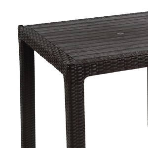 pak-253-000031-1 ΤΡΑΠΕΖΙ EXPLORE PAKOWORLD ΜΕ UV PROTECTION PP ΚΑΦΕ 90X90X73.5ΕΚ