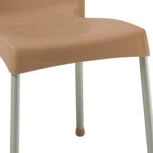 pak-253-000037-2 ΚΑΡΕΚΛΑ CRAFTED PAKOWORLD PP CAPPUCINO-ΑΛΟΥΜΙΝΙΟ ΓΚΡΙ