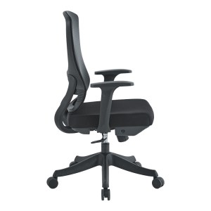 pak-254-000016-1 ΚΑΡΕΚΛΑ ΓΡΑΦΕΙΟΥ ΕΡΓΑΣΙΑΣ LITULO PAKOWORLD ΥΦΑΣΜΑ MESH ΜΑΥΡΟ 51X50.5X98/106ΕΚ