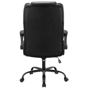 pak-256-000007-2 ΚΑΡΕΚΛΑ ΓΡΑΦΕΙΟΥ ΔΙΕΥΘΥΝΤΗ STELLAR PAKOWORLD PU ΜΑΥΡΟ