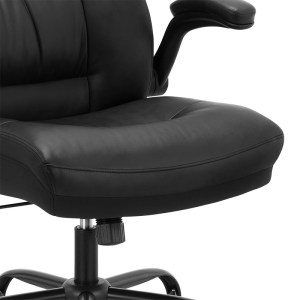 pak-256-000007-5 ΚΑΡΕΚΛΑ ΓΡΑΦΕΙΟΥ ΔΙΕΥΘΥΝΤΗ STELLAR PAKOWORLD PU ΜΑΥΡΟ