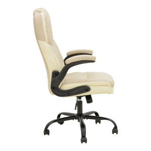 pak-256-000017-3 ΚΑΡΕΚΛΑ ΓΡΑΦΕΙΟΥ ΔΙΕΥΘΥΝΤΗ STELLAR PAKOWORLD PU ΣΕ ΜΠΕΖ-ΕΚΡΟΥ ΑΠΟΧΡΩΣΗ 70X77X110-119ΕΚ