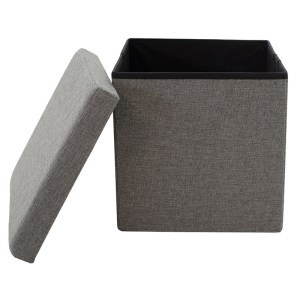 pak-257-000013-2 ΣΚΑΜΠΟ-ΜΠΑΟΥΛΟ CRYSTAL PAKOWORLD ΥΦΑΣΜΑ ΓΚΡΙ 38X38X38ΕΚ