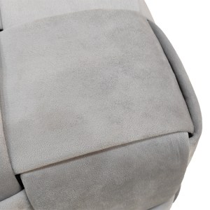 pak-257-000029-2 ΣΚΑΜΠΟ JISKO PAKOWORLD ΓΚΡΙ ΒΕΛΟΥΔΟ 38X38X40ΕΚ