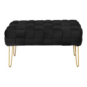 pak-257-000040 ΣΚΑΜΠΟ WENZO PAKOWORLD ΒΕΛΟΥΔΟ ΣΕ ΜΑΥΡΗ ΑΠΟΧΡΩΣΗ 82X43X46ΕΚ