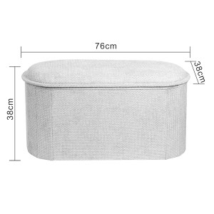 pak-257-000052-3 ΣΚΑΜΠΟ-ΜΠΑΟΥΛΟ TREBIA PAKOWORLD ΚΡΕΜ ΥΦΑΣΜΑ 76X38X38ΕΚ