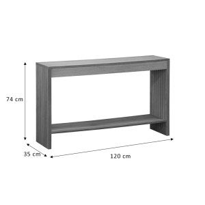 pak-260-000003-3 ΚΟΝΣΟΛΑ FOCUSED PAKOWORLD MDF ΦΥΣΙΚΟ 120X35X74ΕΚ