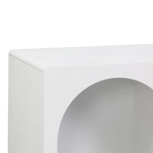 pak-260-000040-2 ΜΠΟΥΦΕΣ EMERSI PAKOWORLD ΜΕ ΡΑΦΙΑ MDF ΣΕ ΛΕΥΚΗ ΑΠΟΧΡΩΣΗ 120X35X76ΕΚ