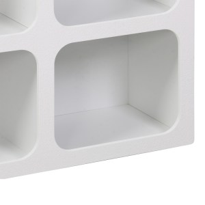 pak-260-000040-4 ΜΠΟΥΦΕΣ EMERSI PAKOWORLD ΜΕ ΡΑΦΙΑ MDF ΣΕ ΛΕΥΚΗ ΑΠΟΧΡΩΣΗ 120X35X76ΕΚ