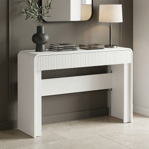 pak-260-000043 ΚΟΝΣΟΛΑ ZEPLEN PAKOWORLD ΛΕΥΚΟ MDF 110X38X75ΕΚ