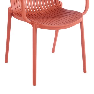 pak-262-000063-7 ΠΟΛΥΘΡΟΝΑ TERAGI ΣΤΟΙΒΑΖΟΜΕΝΗ PAKOWORLD PP ΜΕ UV PROTECTION TERRACOTTA 59X57X82ΕΚ